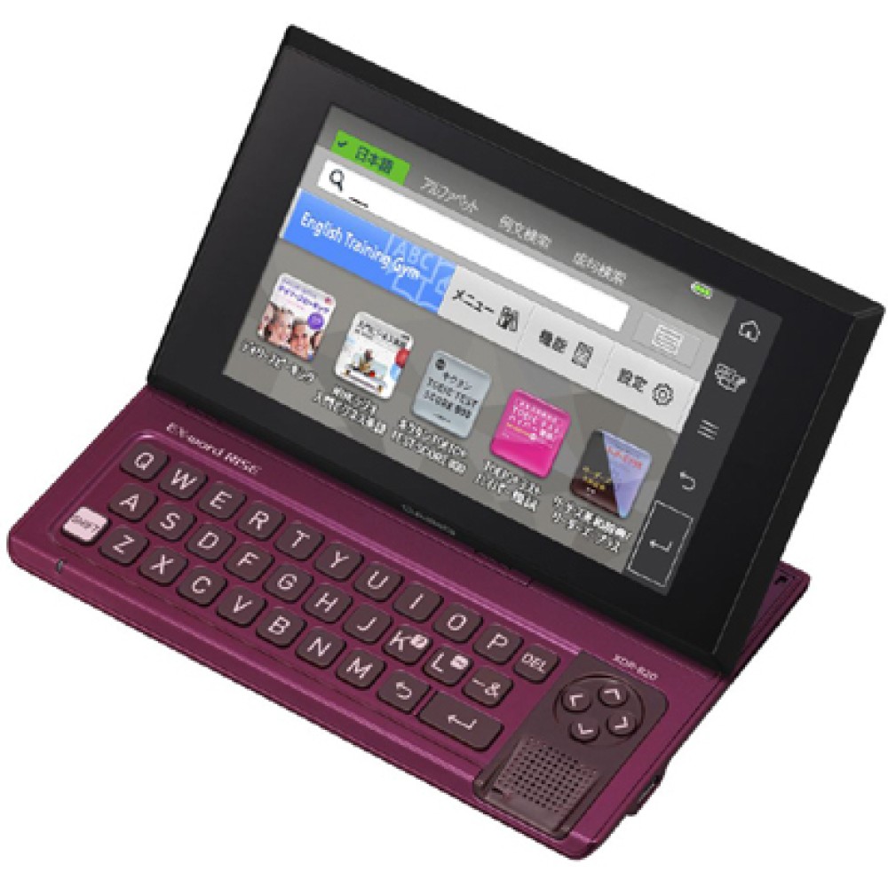 CASIO EX-word Rise XDR-B20RD Dicionário Eletrônico Japonês Inglês Português