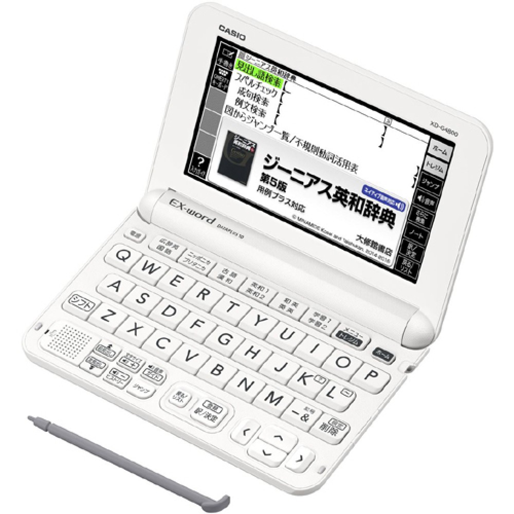CASIO EX-word XD-G4800WE Dicionário Eletrônico Japonês Inglês Português