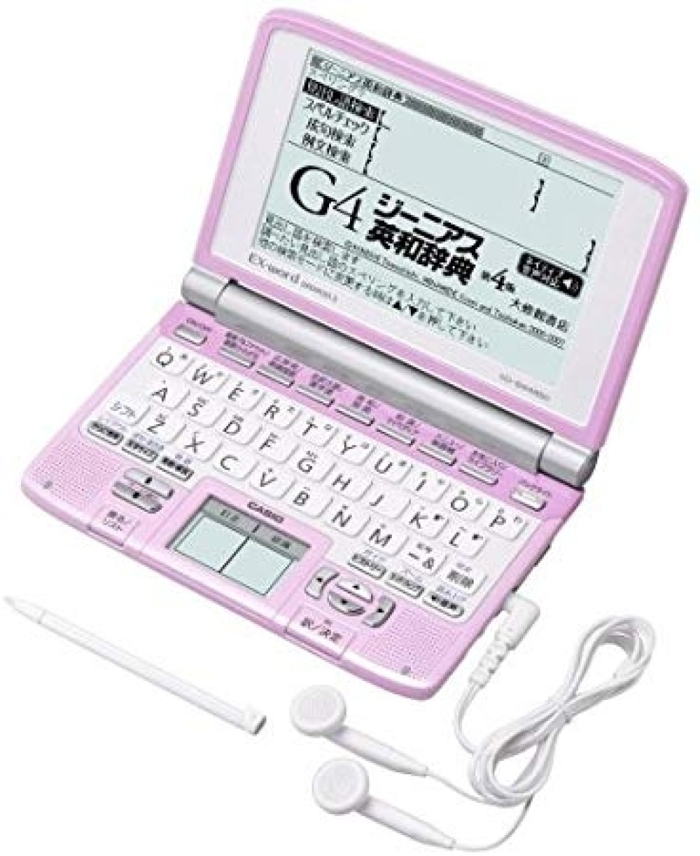 CASIO EX-word XD-SW4850PK Dicionário Eletrônico Japonês Inglês