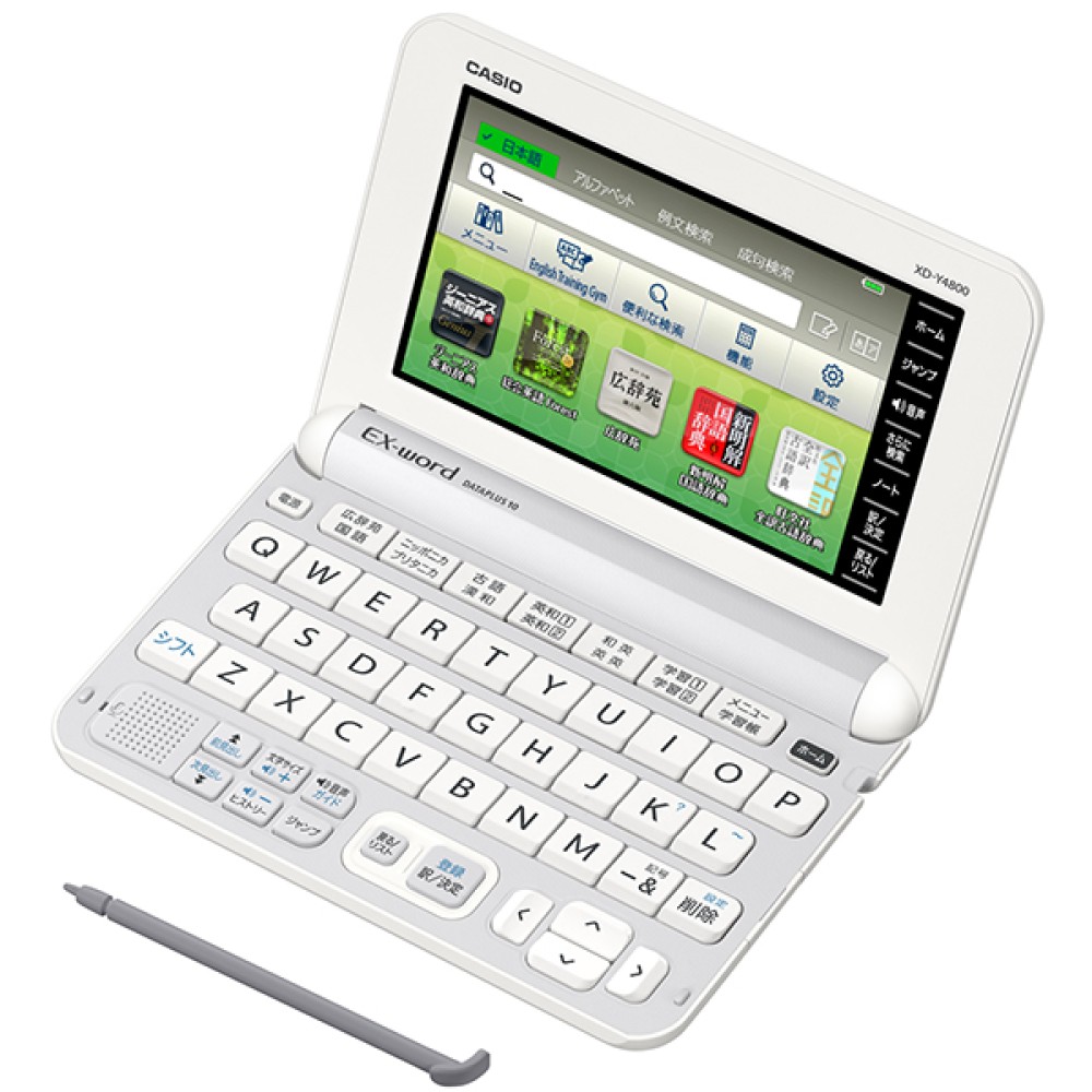 CASIO EX-word XD-Y4800WE Dicionário Eletrônico Japonês Inglês Português