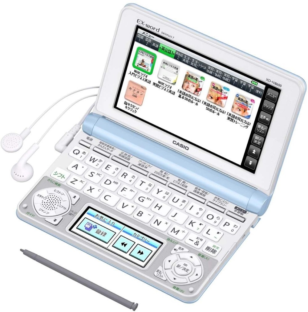CASIO EX-word XD-N8600LB Dicionário Eletrônico Japonês Inglês Português