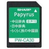 SHARP PW-CA30 Extensão para Dicionário Eletrônico Japonês Chinês