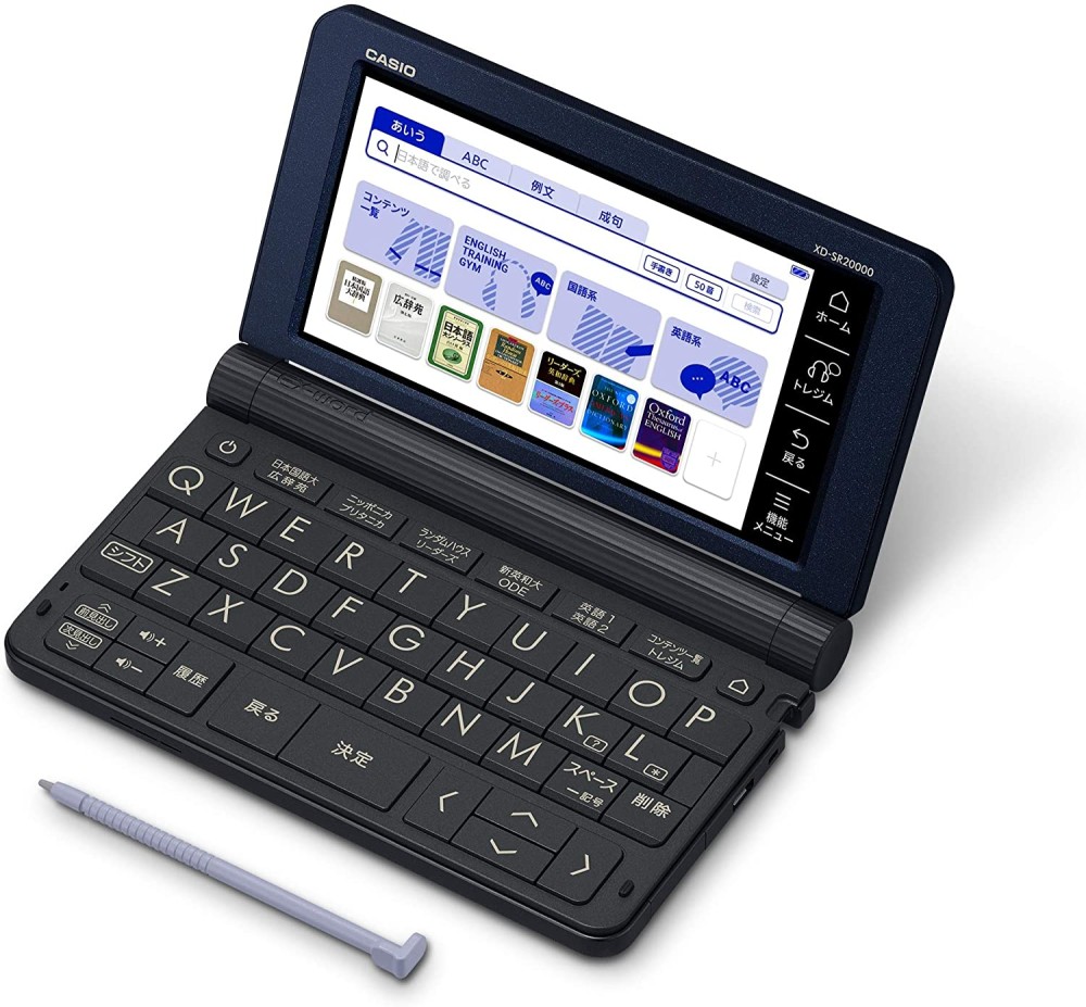 CASIO EX-word XD-SR20000 Dicionário Eletrônico Japonês Inglês