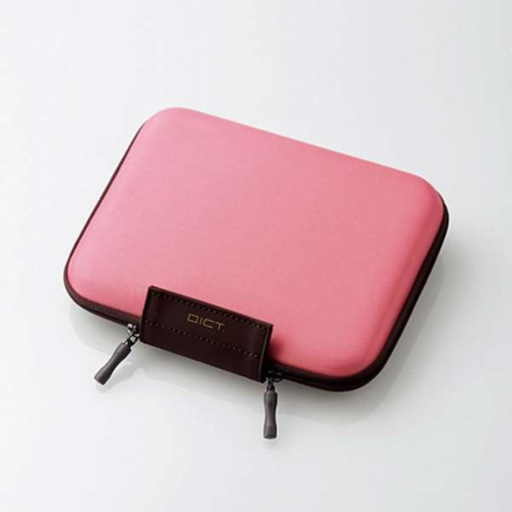 ELECOM DJC-024LPN Estojo Semi rígido para Dicionário Eletrônico Japonês Rosa