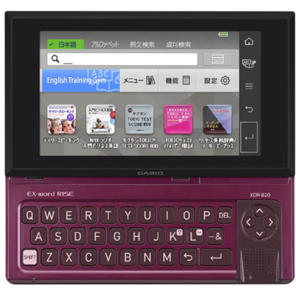 CASIO EX-word Rise XDR-B20RD Japanese English Electronic Dictionary