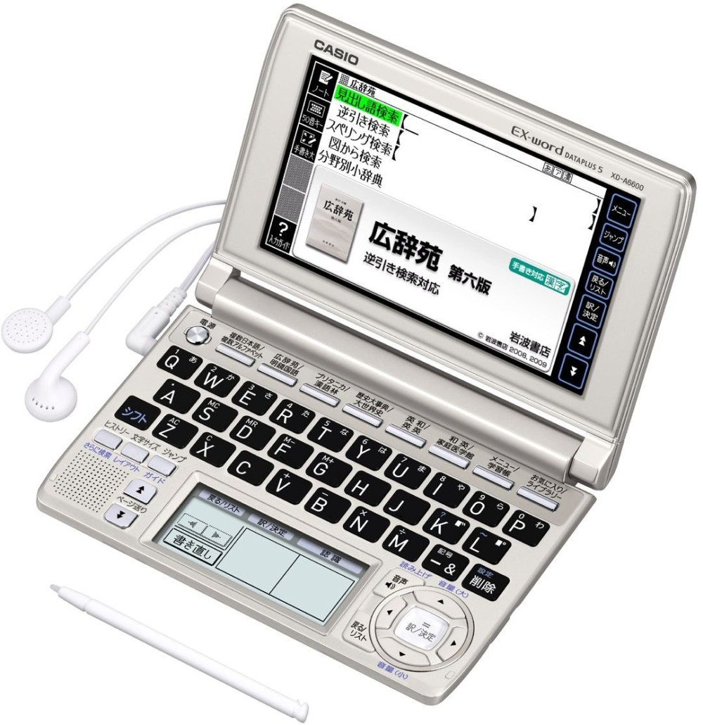 CASIO EX-word XD-A6600GD Dicionário Eletrônico Japonês Inglês Português