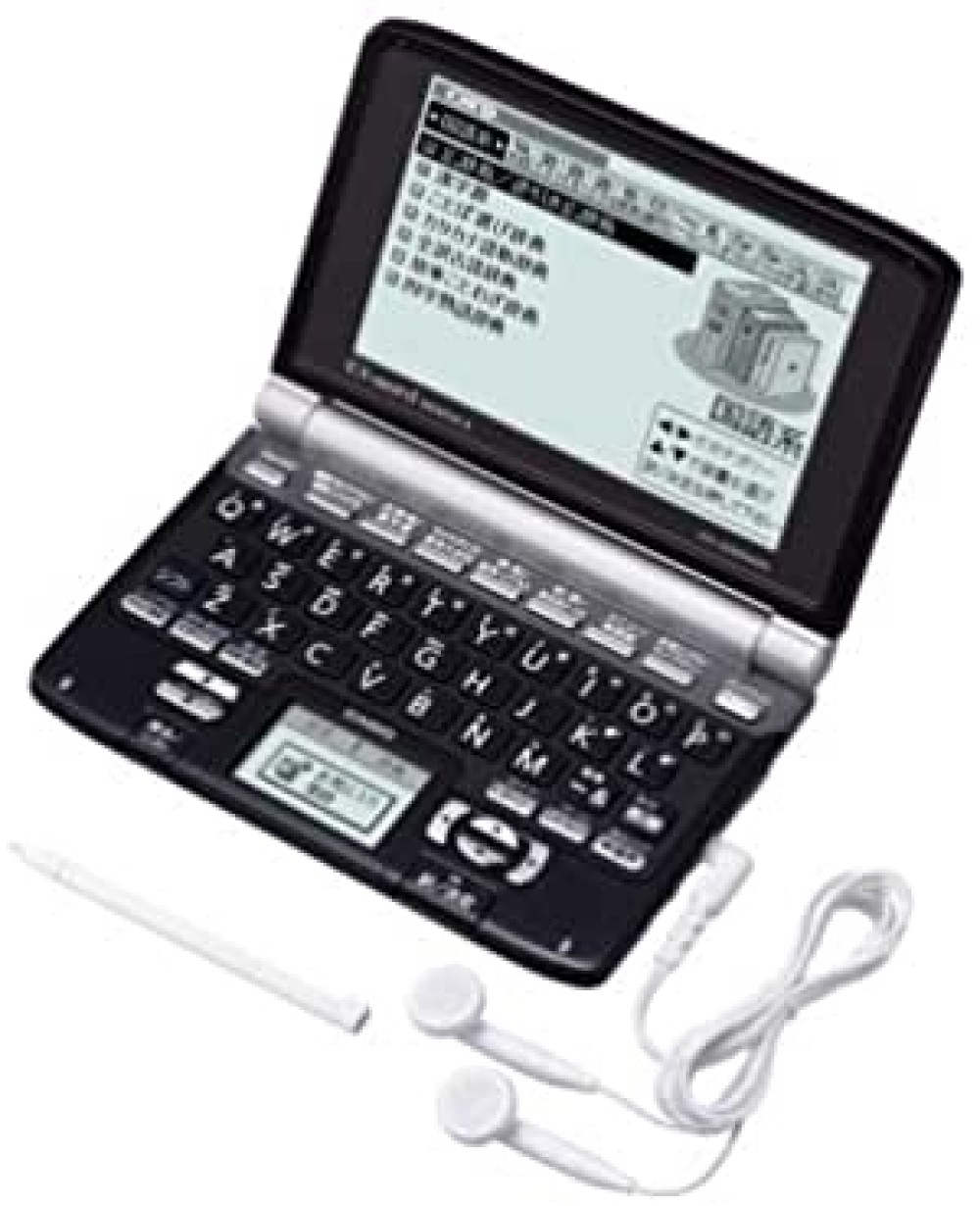 CASIO EX-word XD-SW6400BK Dicionário Eletrônico Japonês Inglês