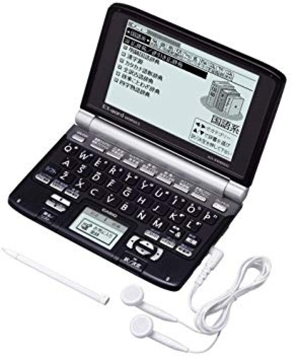 CASIO EX-word XD-SW6500BK Japanese English Electronic Dictionary Black
